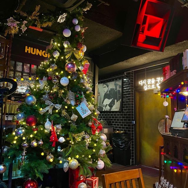 강남 겨울 분위기좋은 아이해브어드림 bar 공연 