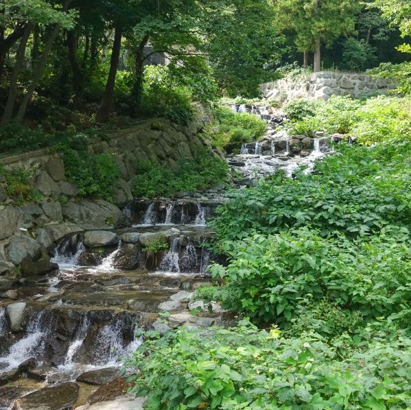 하트 모양 폭포, 울릉도 봉래폭포