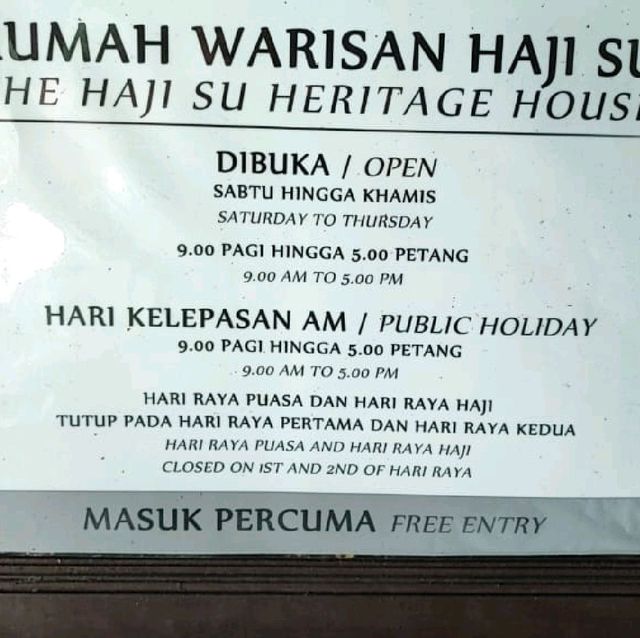 Haji Su Heritage House 