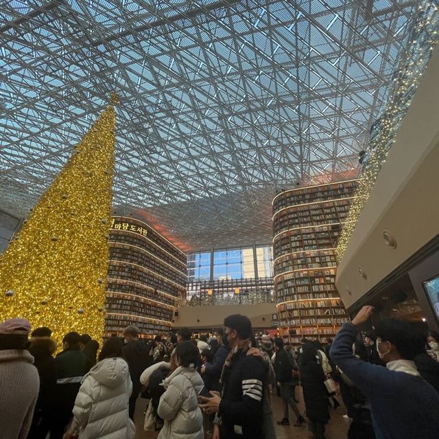 Coex mall starfield library💕韓國最潮打卡熱點
