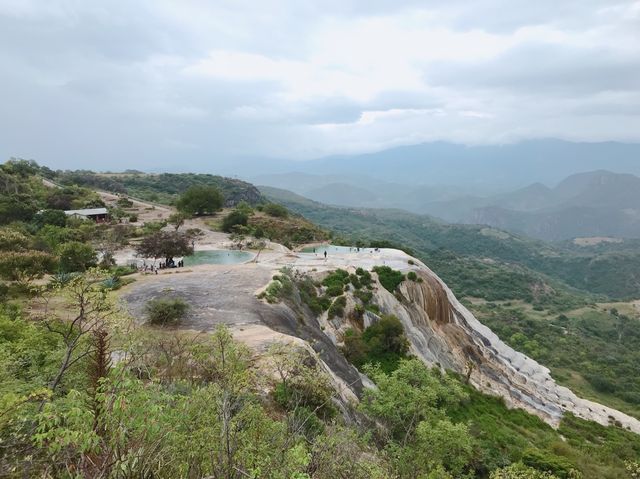夢幻的墨西哥小棉堡Hierve el Agua