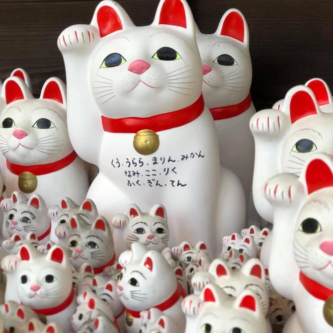 滿滿招財貓🐱日本必去豪徳寺