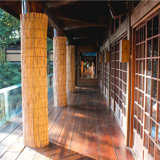 [台中新社景點]又見一炊煙～餐廳就有天空之鏡｜下午茶套餐｜日式建築拍好拍滿 
