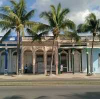 Picturesque neoclassical city in Cuba 
