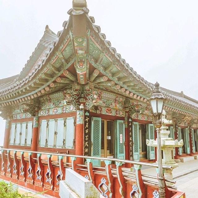 [남해] 안개속 신비한 기도처, 보리암 