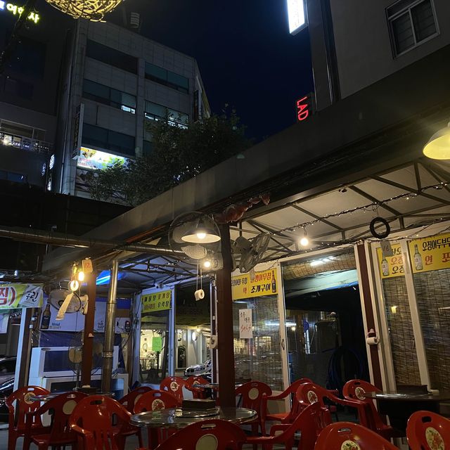 야외 노포 분위기의 맛집, 둔산동 이모네포차