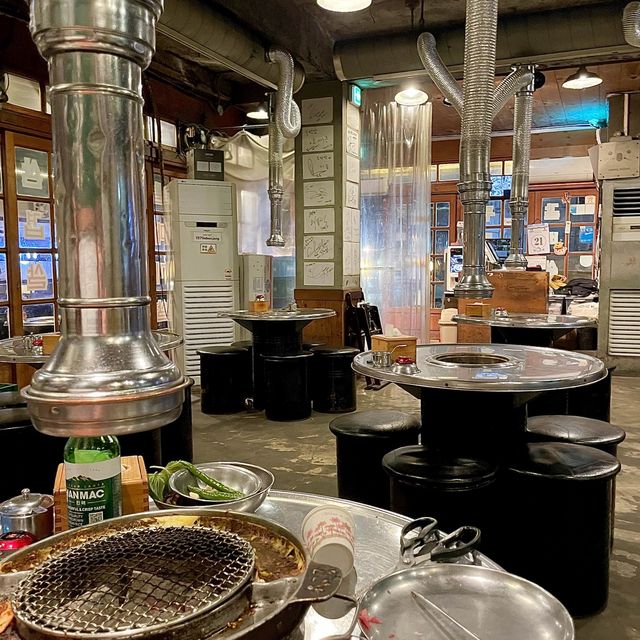 海雲台ビーチでドラム缶焼肉 海雲台ビーチでドラム缶焼肉