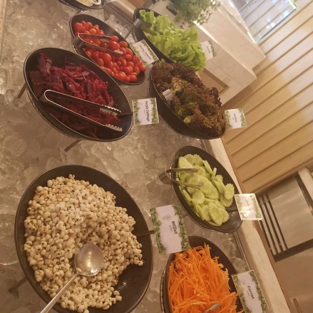breakfast from holiday inn Rayong