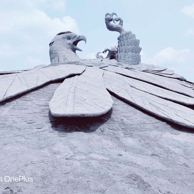 The giant Jatayu Rock