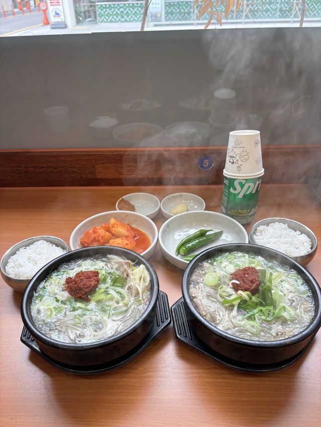 첨단 얼큰한 해장국 추천맛집,제주은희네해장국