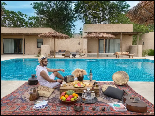 A luxurious experience at Lost villa hotel💎