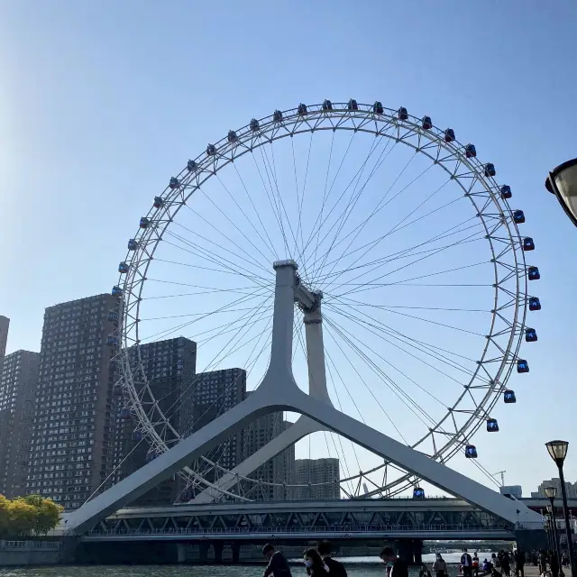 The beauty of Tianjin Eye 