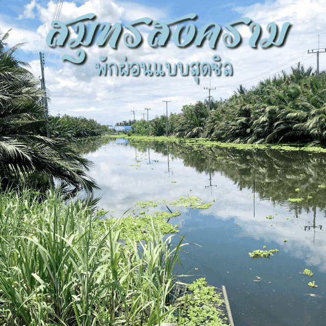 เที่ยวสมุทรสงคราม 1คืน แบบสุดชิล