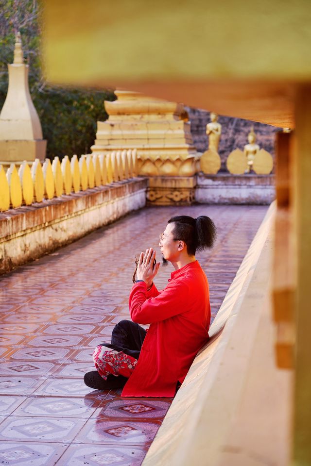 Laos is about devotion, devotion is what is respected in the heart, regardless of self.