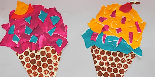 CRAFTY ICECREAMS (mixed media) for 5 - 8 year old’s | Wollongong Art Gallery