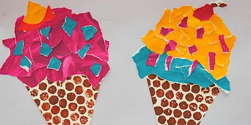 CRAFTY ICECREAMS (mixed media) for 5 - 8 year old’s | Wollongong Art Gallery