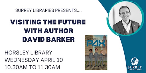 Visiting the future with David Barker at Horsley Library | Horsley Library