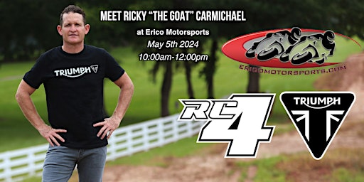 Meet Ricky "The GOAT" Carmichael at Erico Motorsports | Erico Motorsports