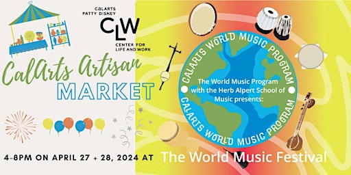 CalArts Artisan Market at 2024 World Music Festival: Vendor Registration | California Institute of the Arts
