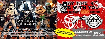 May the 4th Be With You: Emo Night Star Wars Edition | Bad Decisions Bar