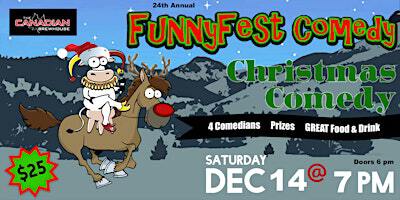CHRISTMAS COMEDY Party SHOW - Saturday, December 14 @ 7pm - Calgary / YYC | The Canadian Brewhouse (Calgary University District)