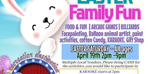 Easter  Saturday Family Fun special event - Camrose | Retro