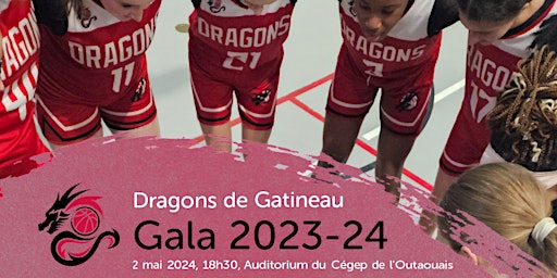 Gala des Dragons de Gatineau 2023-24 | Auditorium du Cégep de l'Outaouais