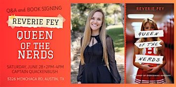 Author Signing: Reverie Fey signs her memoir Queen of the Nerds | Captain Quackenbush's Coffeehouse