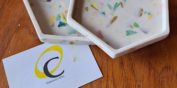 Terrazzo Pot or Trinket Tray/Coasters Workshop | Cutlery Works