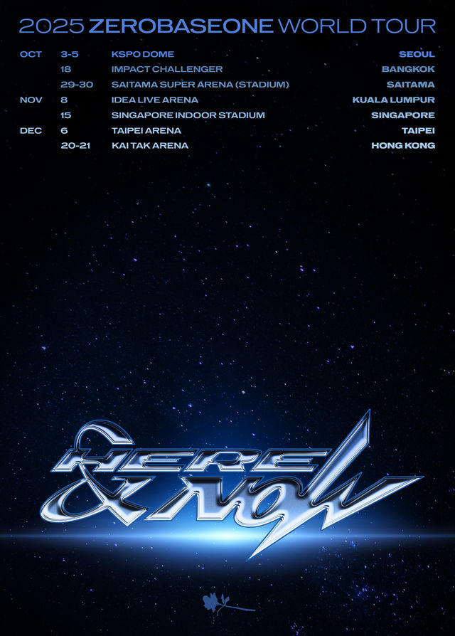 ZEROBASEONE (ゼロベースワン) 香港コンサート2025｜ZEROBASEONE WORLD TOUR [HERE & NOW] in Hong Kong | Kai Tak Arena