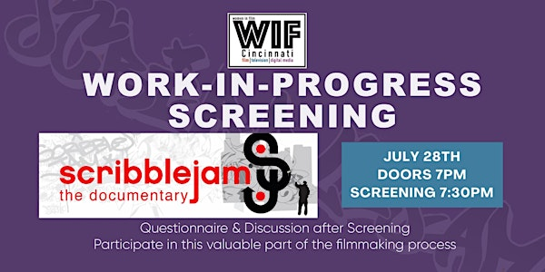 Scribble Jam Work-in-Progress Screening | Woodward Theater