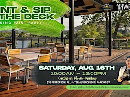 PAINT & SIP ON THE DECK | Santee Lakes Recreation Preserve