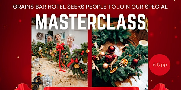 Christmas Wreath Making Event | Grains Bar Hotel