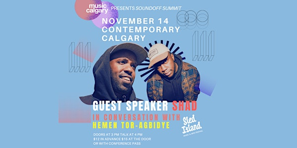 In Conversation with Shad | Contemporary Calgary