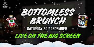 Bottomless Brunch: Southampton v Coventry City | Dhillons Brewery