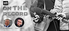 On the Record with Sen. Sheldon Whitehouse | Save The Bay Center