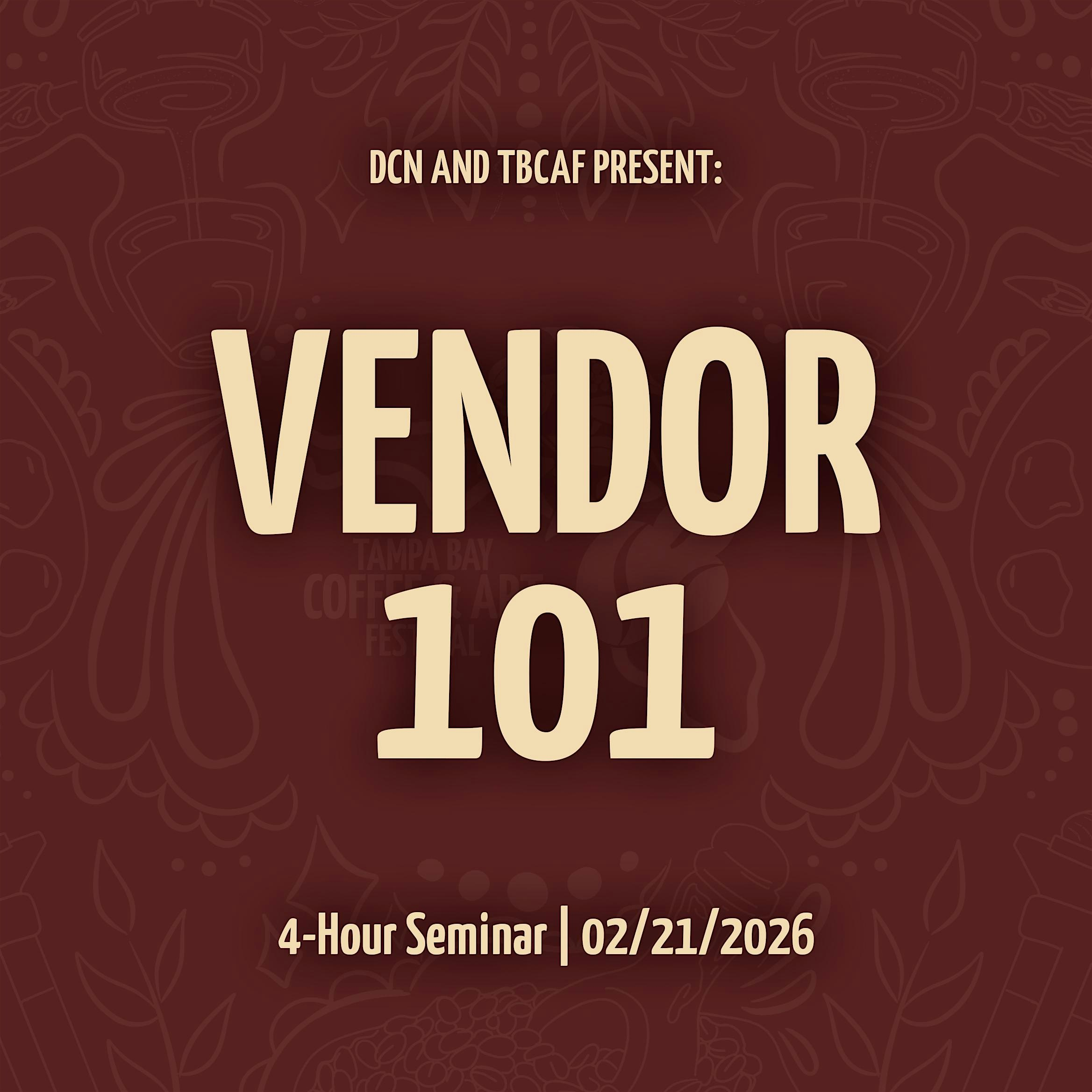 Vendor 101 Seminar | The Noise Box