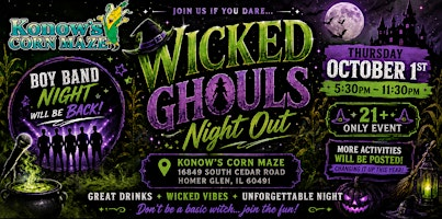 Ghouls Night Out | 16849 S Cedar Rd