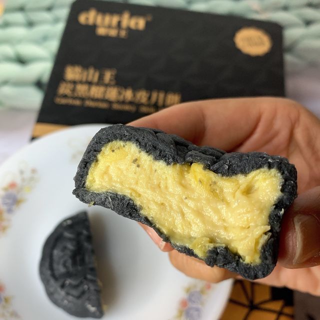 《Duria炭黑貓山皇榴槤冰皮月餅❤》