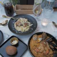 園林玻璃Cafe，高質海鮮飯和意粉