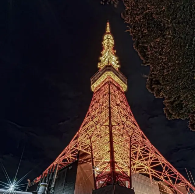 東京鐵塔🗼夜間必去景點