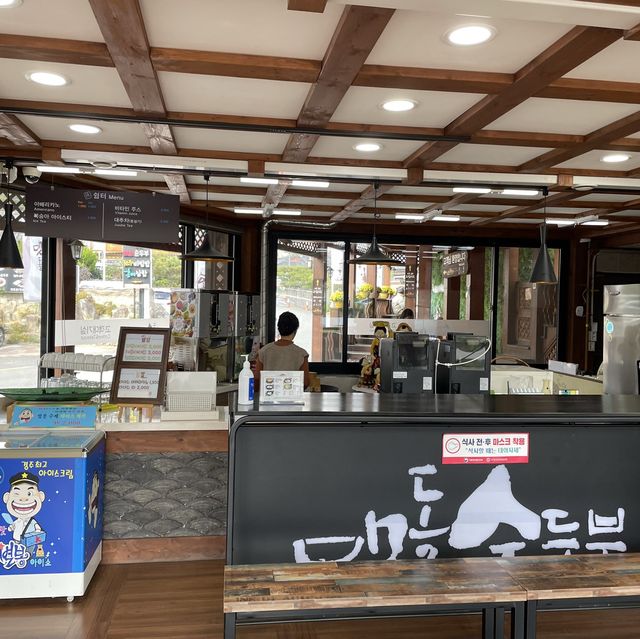 경주 두부 맛집 맷돌순두부