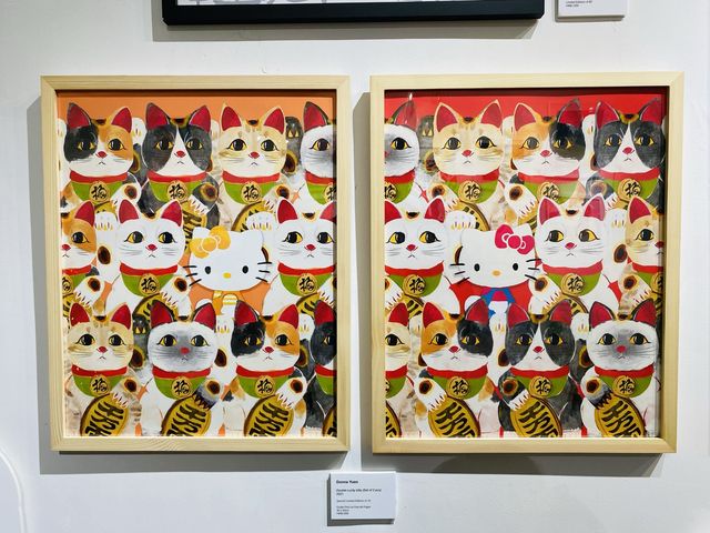 kitty迷必到既迷你畫展！