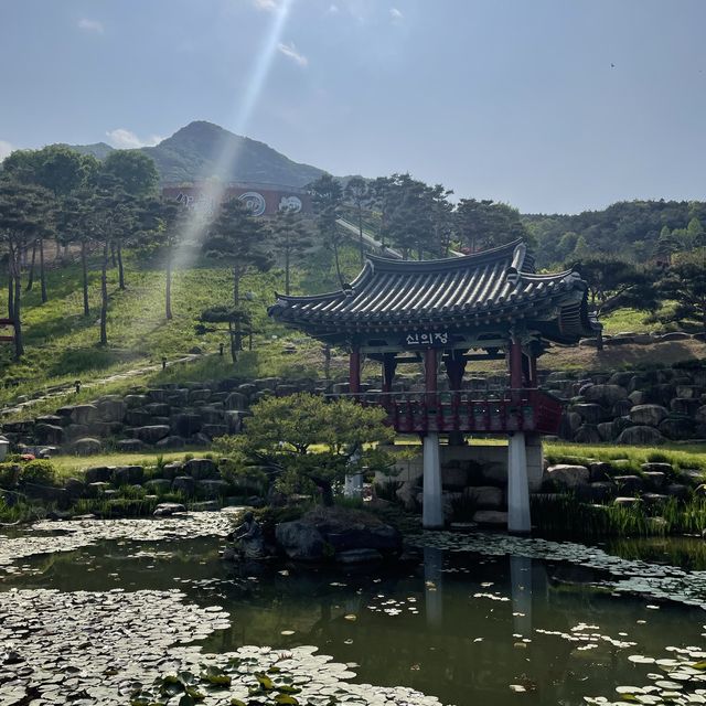 산청한방테마파크 동의보감촌에서 출렁다리 체험하기!