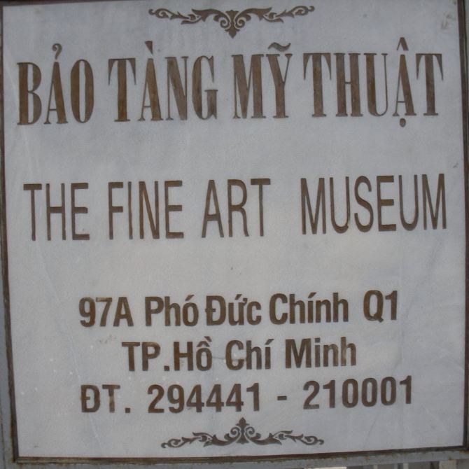 Fine Arts Museum - Ho Chi Minh, Vietnam