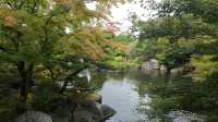 Wonderful garden by Himeji Castle, Koko-en