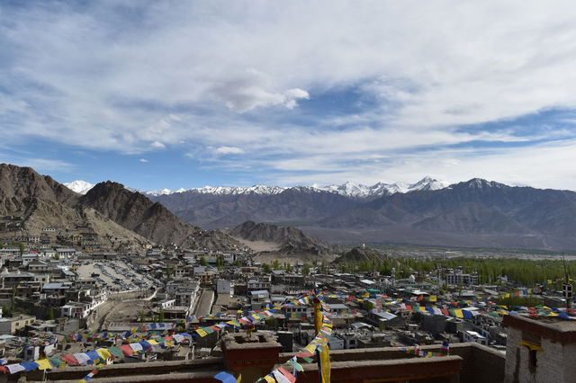 Leh palace in leh ladakh