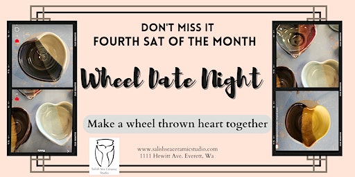 Wheel Date Night For Two. Spin Your Love Into a Heart | 1111 Hewitt Ave