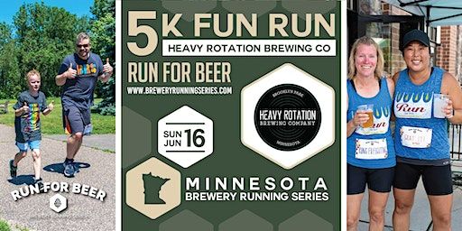 5k Beer Run x Heavy Rotation Brewing Co | 2024 MN Brewery Running Series | Heavy Rotation Brewing Co.