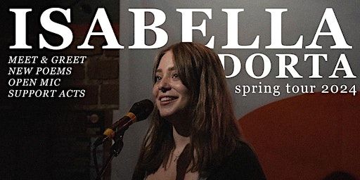 ISABELLA DORTA'S SPRING TOUR 2024 - exeter | Exeter Phoenix